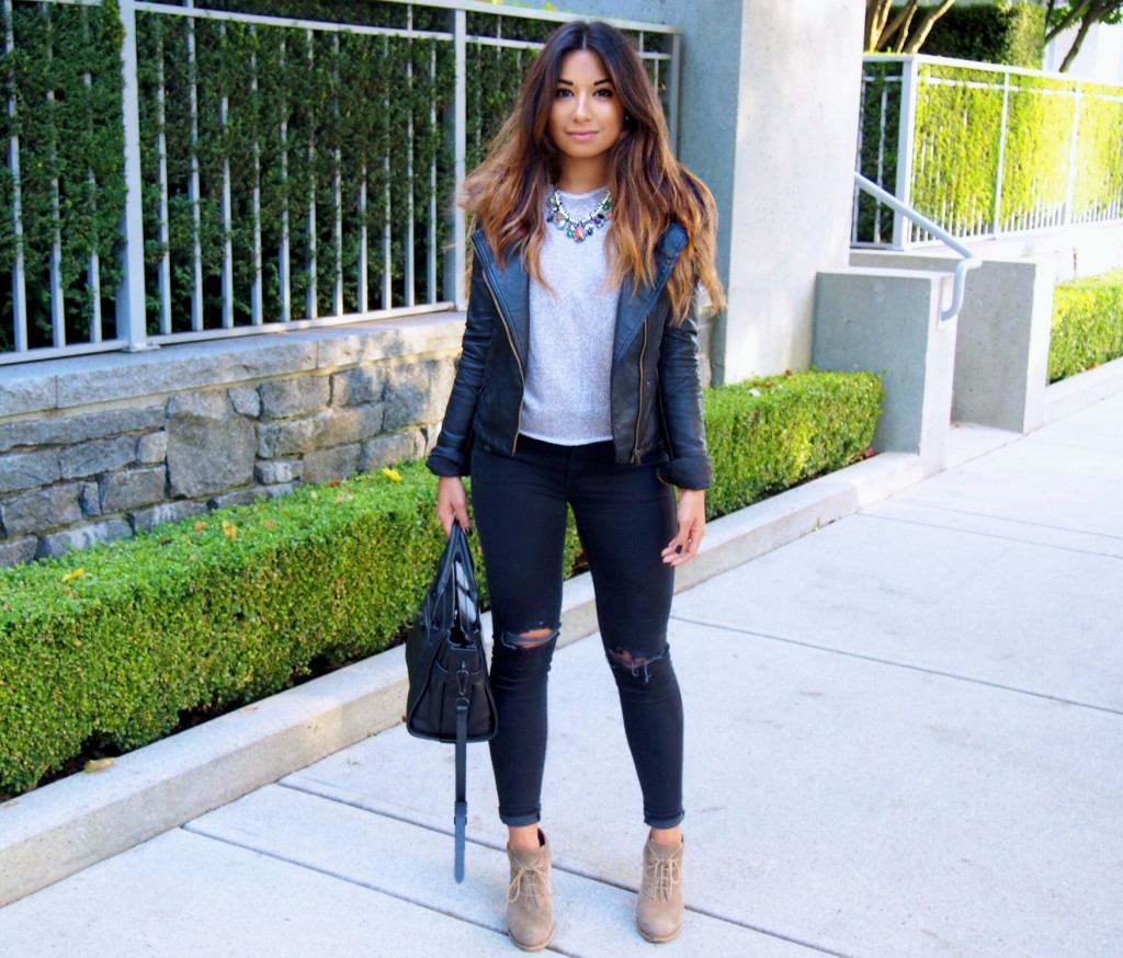 Fall Styling: The Staple Leather Jacket
