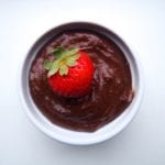 chocolate avocado mousse