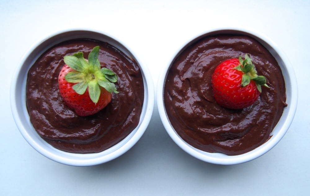 chocolate avocado mousse