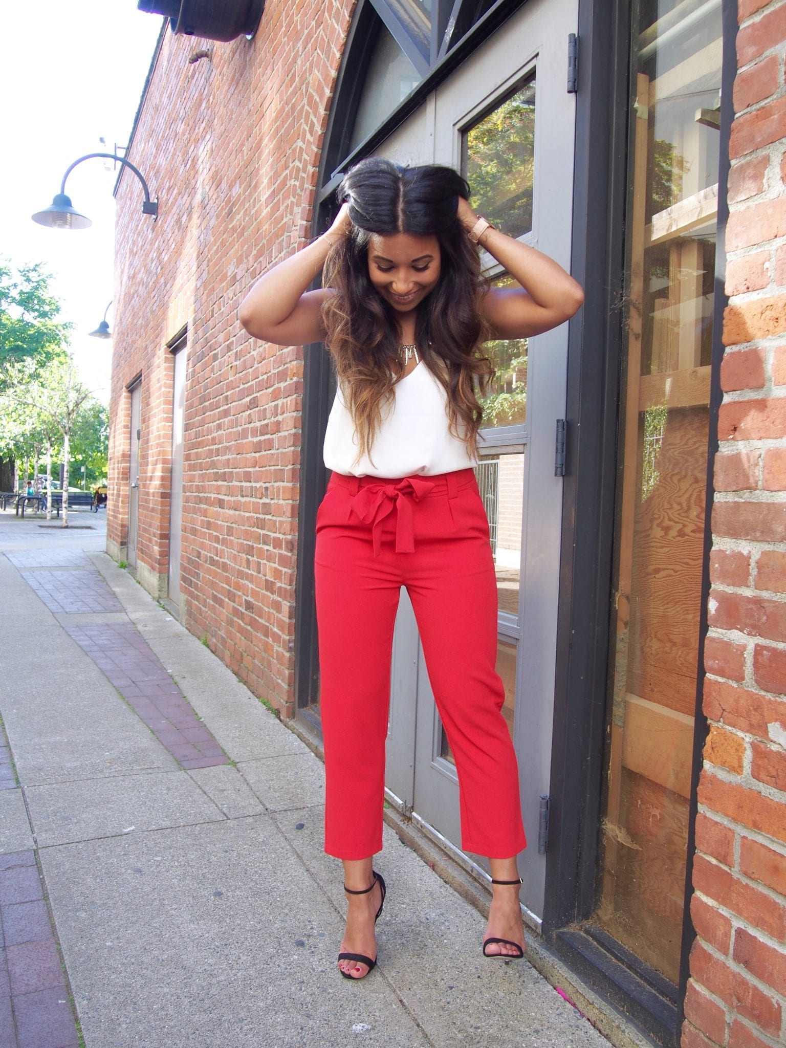 Styling Red Pants