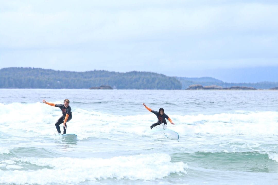 Surfing In Tofino