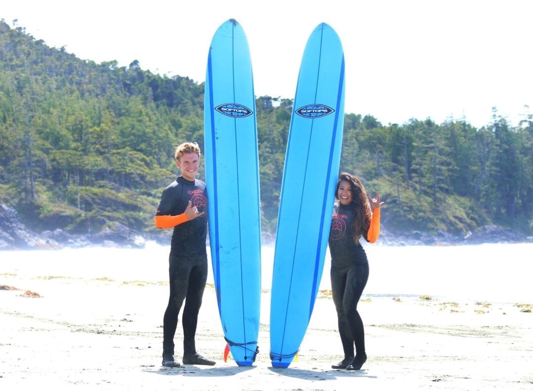 Surfing In Tofino