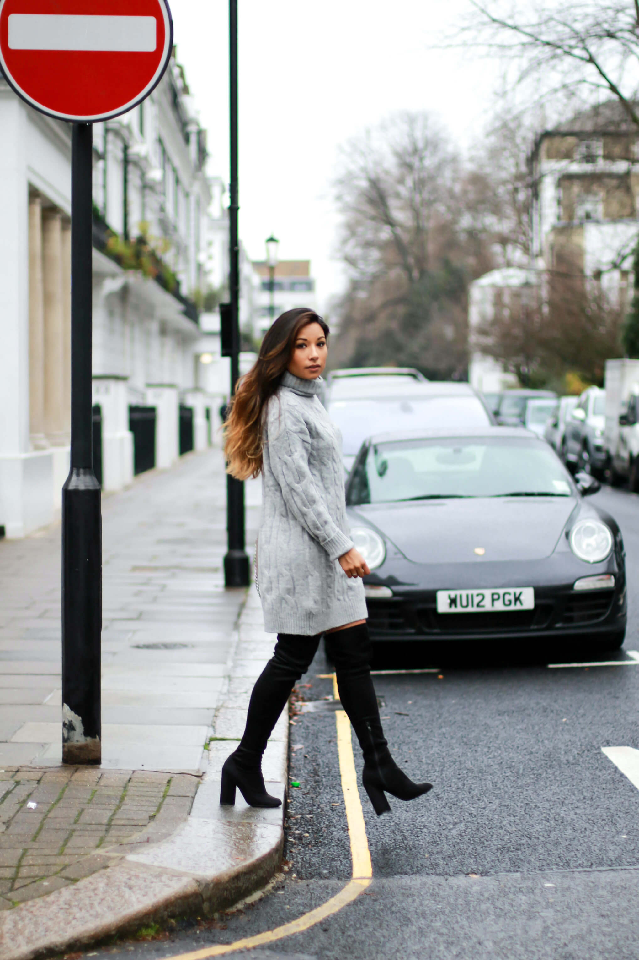 Ways To Transition Over The Knee Boots Into Spring