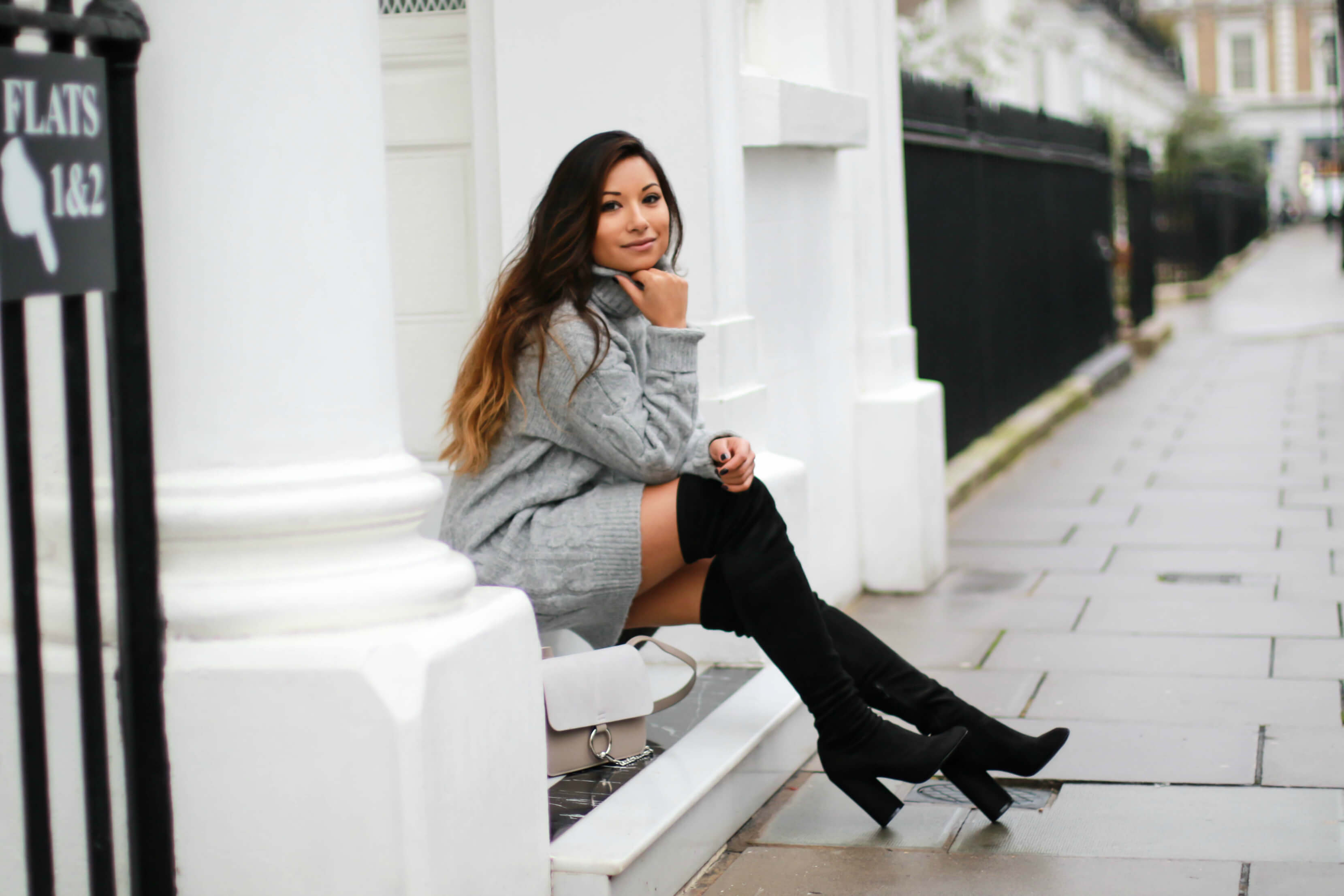 over the knee boots spring