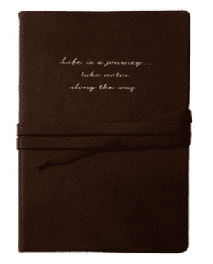 Life is a journey notebook
