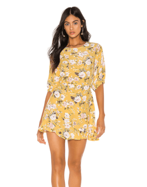 Yellow Revolve Dress