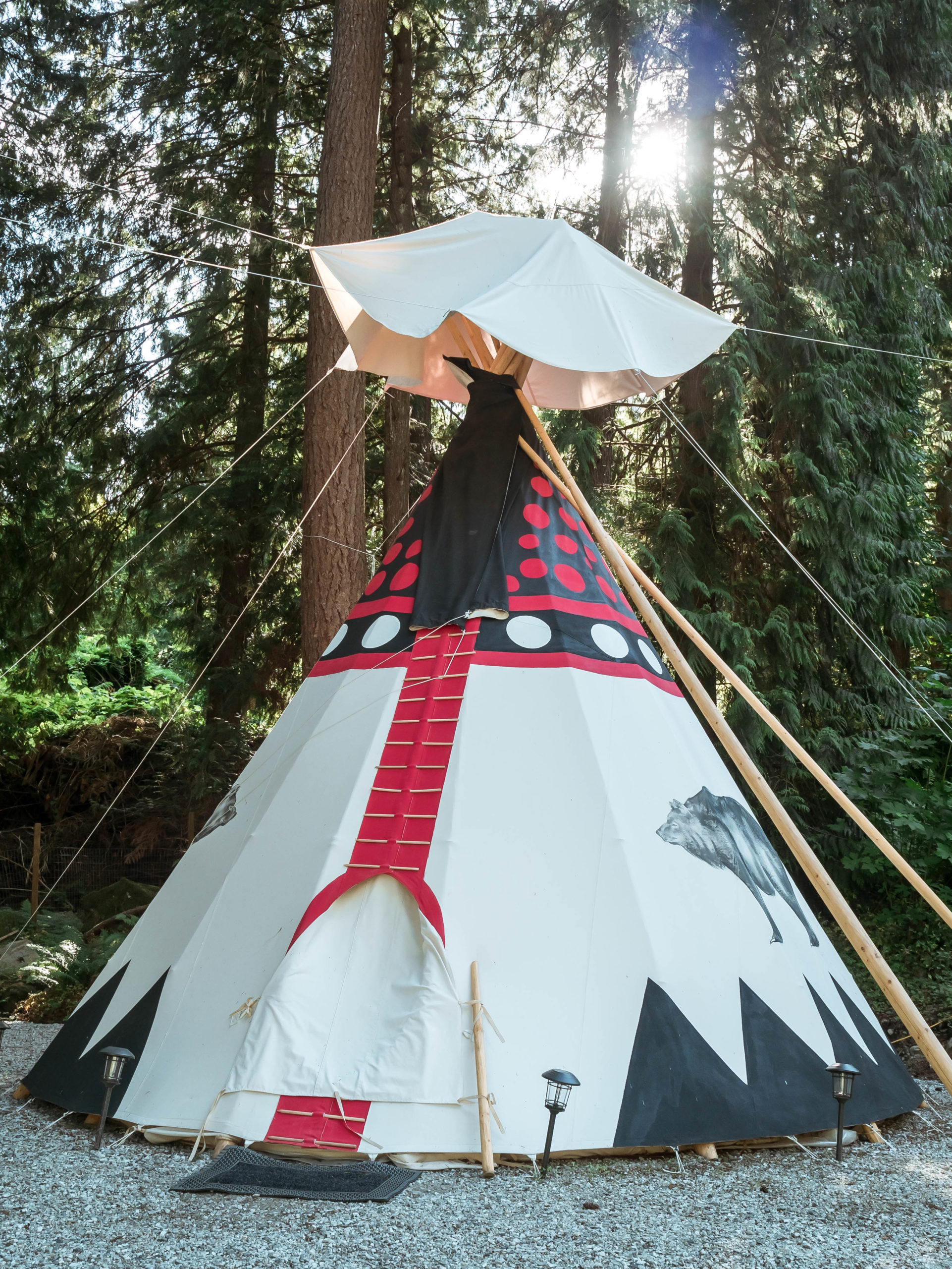 Teepee escape fraser valley